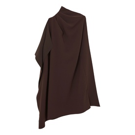 Ellery Draped One-Shoulder Mini Dress