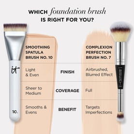 Heavenly LuxeTM Smoothing Spatula Foundation Brush No. 10