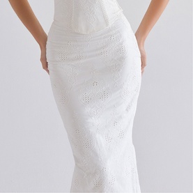 Antonie Broderie Anglaise Skirt