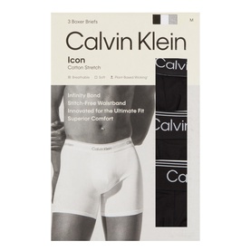 Three-Pack Low-Rise Micro Stretch Boxer Briefs