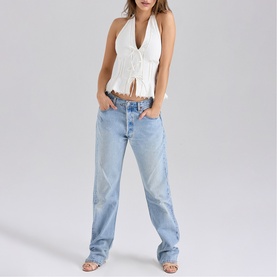 Elana Halter Corset Top