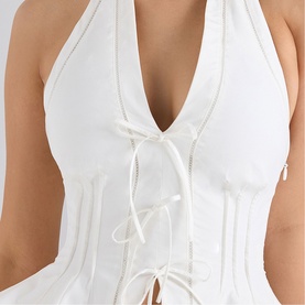 Elana Halter Corset Top