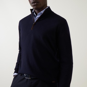 Half-Zip Merino Sweater