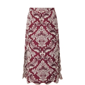Jacquard Waves Skirt