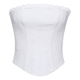 Livie Broderie Corset Top
