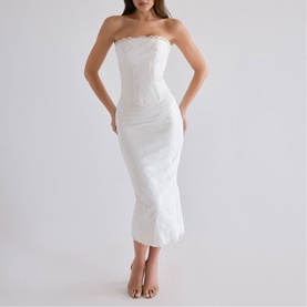 Livie Broderie Corset Top