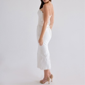 Livie Broderie Corset Top