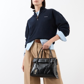 Vitello Logo Crossbody Bag