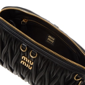 Matelass&eacute; Nappa Leather Pouchette