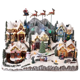 Musical Christmas Village