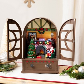 Musical Radio Room Figurine