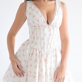 Salma Floral Mini Dress