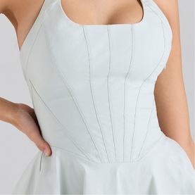 Sasha Halter Mini Dress