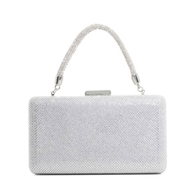 Beaut Embellished Top Handle Clutch