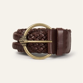 Brisbane Woven Leather Belt