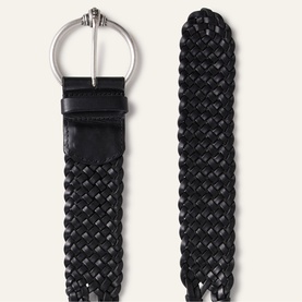 Brisbane Woven Leather Belt