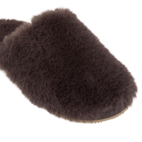 Faux Fur Mule Slippers