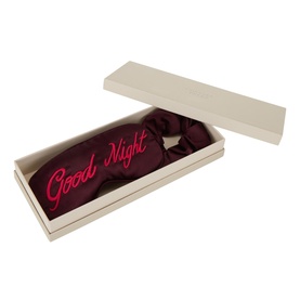 Good Night Satin Eye Mask & Scrunchie Gift Set