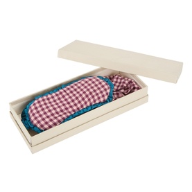 Gingham Eye Mask & Scrunchie Gift Set