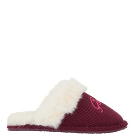 Corduroy Good Night Mule Slippers