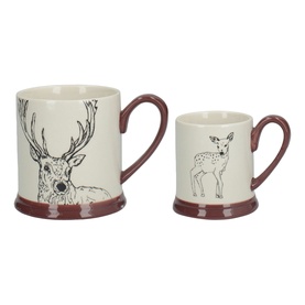Into The Wild Little Explorer Deer Two-Piece Mug Set