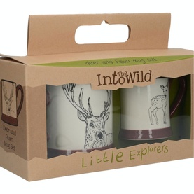 Into The Wild Little Explorer Deer Two-Piece Mug Set