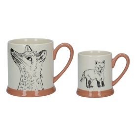 Into The Wild Little Explorer Fox Two-Piece Mug Set