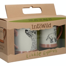 Into The Wild Little Explorer Fox Two-Piece Mug Set