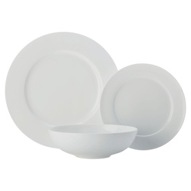 Cashmere Rim Dinnerware 12-Piece Set
