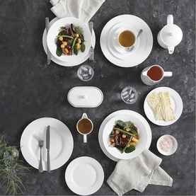 Cashmere Rim Dinnerware 12-Piece Set