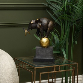 Elephant At Play Ornament