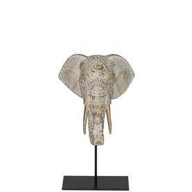 Elephant Head Small Ornament