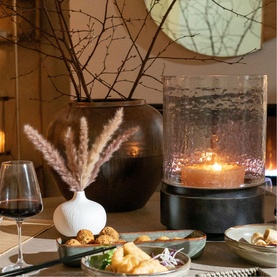 Janet Hurricane Candle Holder