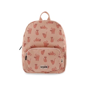 Charming Cat Printed Backpack
