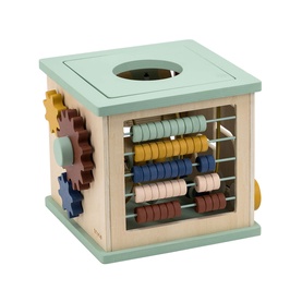 Wooden 5-In-1 Activity Cube