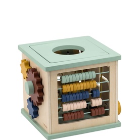 Wooden 5-In-1 Activity Cube
