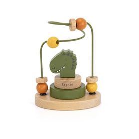 Mr. Dino Wooden Bead Maze
