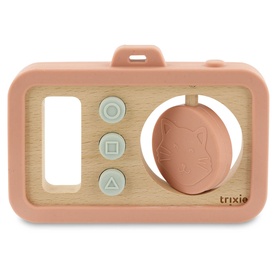 Mrs. Cat Wooden Baby Camera