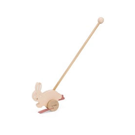 Mrs. Rabbit Wooden Push Along Toy