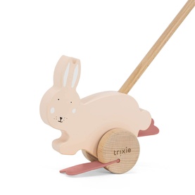 Mrs. Rabbit Wooden Push Along Toy