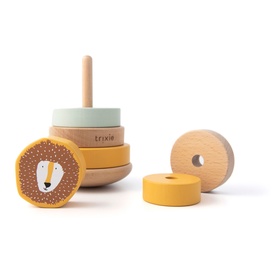Mr. Lion Wooden Stacking Toy