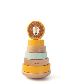 Mr. Lion Wooden Stacking Toy