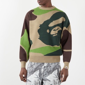 Mega Ape Camo Sweater