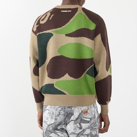 Mega Ape Camo Sweater