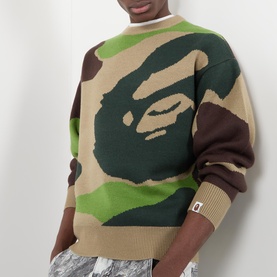 Mega Ape Camo Sweater