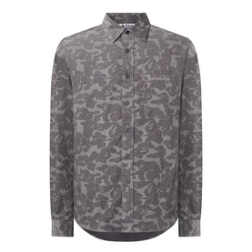 Patch Pocket Camouflage Overshirt