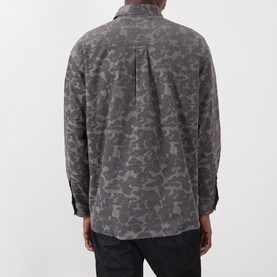 Patch Pocket Camouflage Overshirt