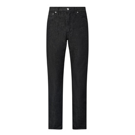 Mid-Rise Straight Leg Jeans