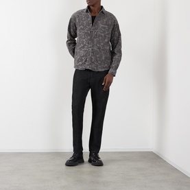 Mid-Rise Straight Leg Jeans