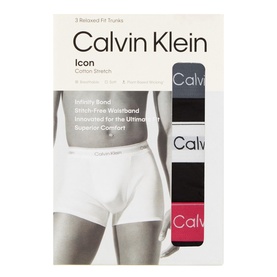 Three-Pack Icon Logo Relaxed Trunks